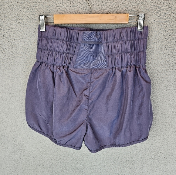 Free People Movement Womens The Way Home Shorts Sz M Purple Athletic - Picture 6 of 15